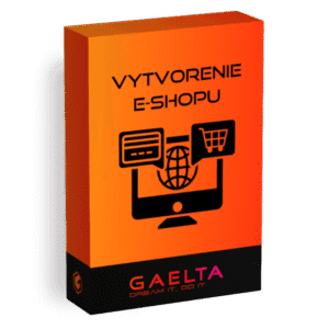 Vytvorenie e-shopu
