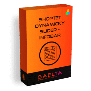 Shoptet- Dynamicky slider - infobar