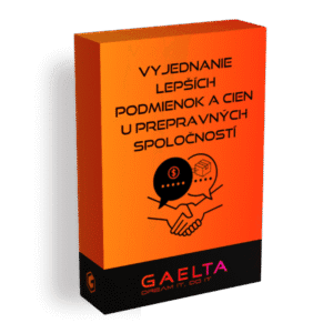 Vyjednanie lepších podmienok a cien u prepravných spoločností
