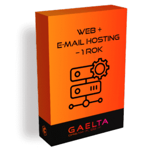 Web + E-mail hosting - 1 rok