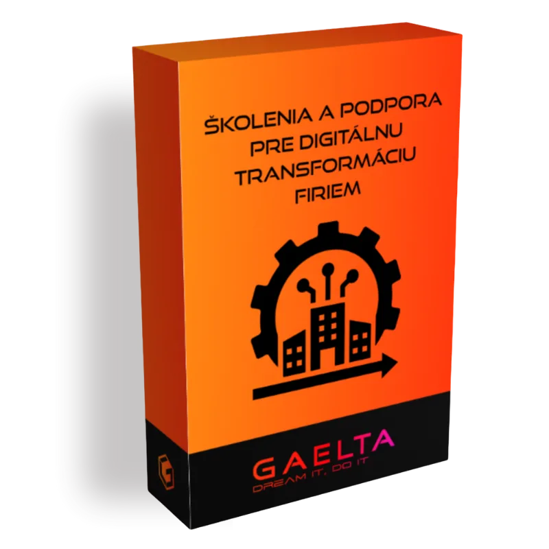 Školenia a podpora pre digitálnu transformáciu firiem