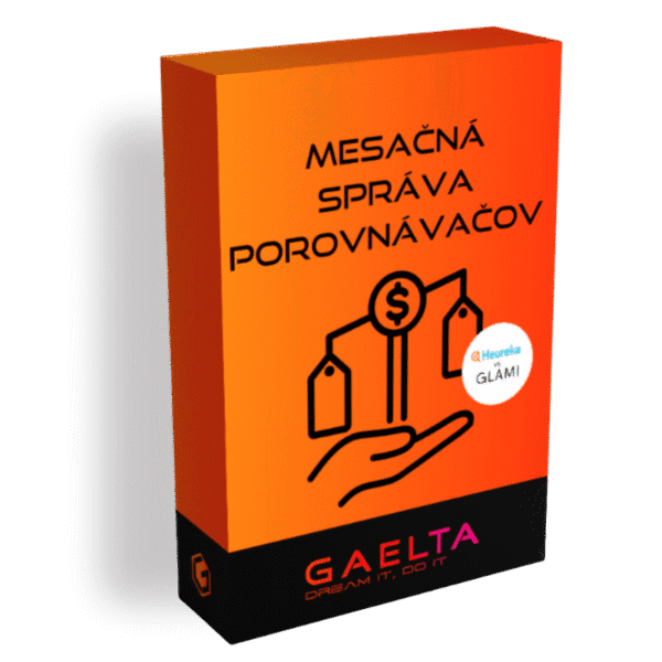 Mesačná správa porovnávačov (Heureka, Glami, Najnákup a ďalšie..)