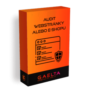 audit webstránky alebo e-shopu, ukážka reportu