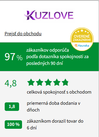 Kuzlove – hodnotenia na Heureka po rebrandingu